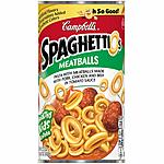 Campbell's SpaghettiOs Canned Pasta, With Meatballs, 22.2 oz. Can (Pack of 12) - $14.03 @ Amazon.com