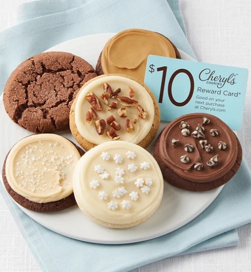 6 cookie "Winter Cookie Sampler" from Cheryl's w/Free Shipping $9.99