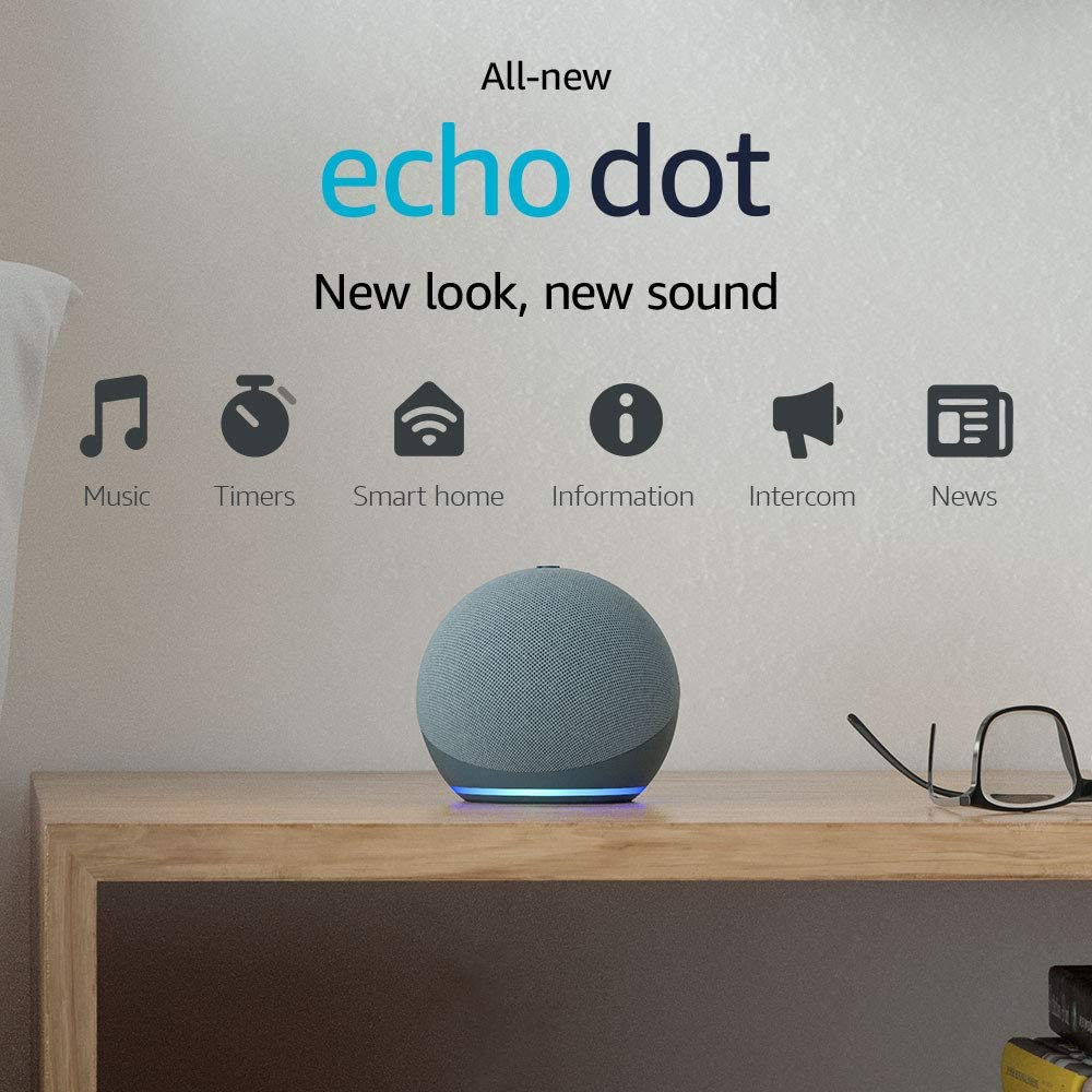 Amazon.com: All-new Echo Dot (4th Gen) | Smart speaker with Alexa $29