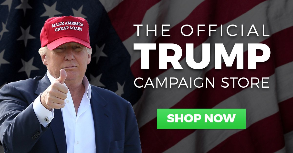 25% off official Donald Trump 2020 / MAGA / KAG official store
