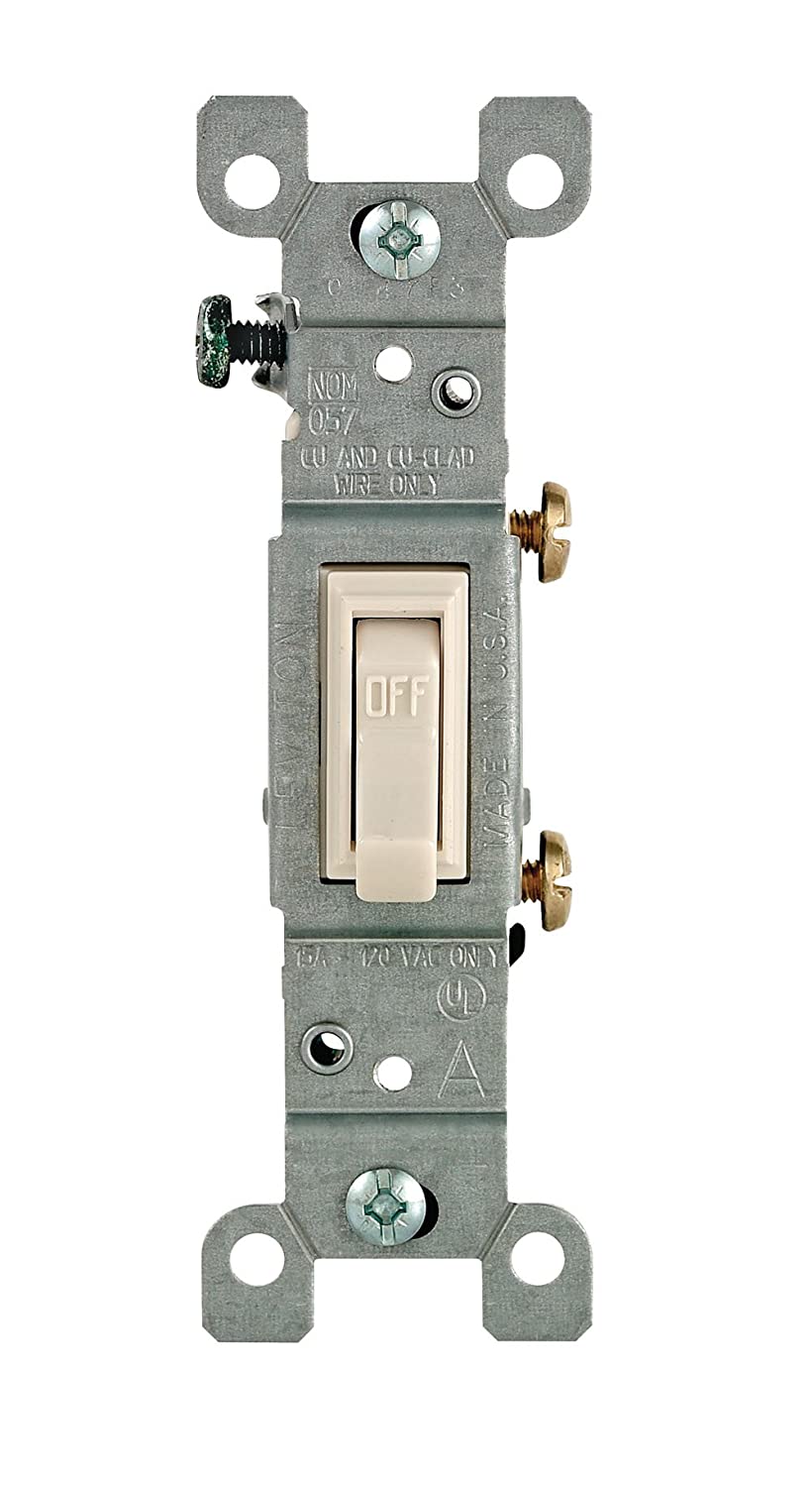 Leviton 1451-2T Framed Grounded Toggle Switch For 0.68$ with Free Prime shipping