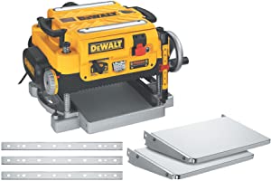 DEWALT Thickness Planer, Two Speed, 13-Inch (DW735X) with Trays and Replacement Blades $579.99