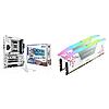 ASUS X870 AYW White Motherboard + Corsair 32GB White RGB CL30 DDR5 RAM for 9800x3d White Build $269 FS @ Newegg
