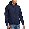 Hanes Men's EcoSmart Hoodie, Midweight Fleece Sweatshirt, Pullover Sweatshirt for Men Heather Navy $9 at Amazon