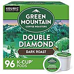 Green Mountain Double Diamond Coffee, Dark Roast, Keurig® K-Cup® Pods, 96/Carton - $34.99
