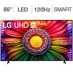 Costco Members: LG UR8000 Series 4K Smart LED TV: 75" $600, 86" $900 + Free Shipping