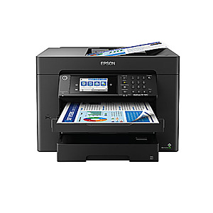 Epson WF-7840 (dual trays) All in one Wide Format Printer $179 after $50 any printer trade in Office Depot