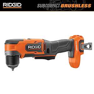 YMMV: Home Depot Ridgid 18V Brushless Right angle SubCompact $49.50