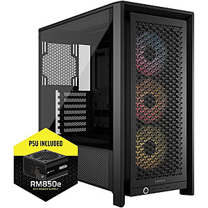 Corsair Frame 4000D Comp. Case w/ Installed Power Supply: RM1000e $180, RM850e $157.50 + Free Shipping