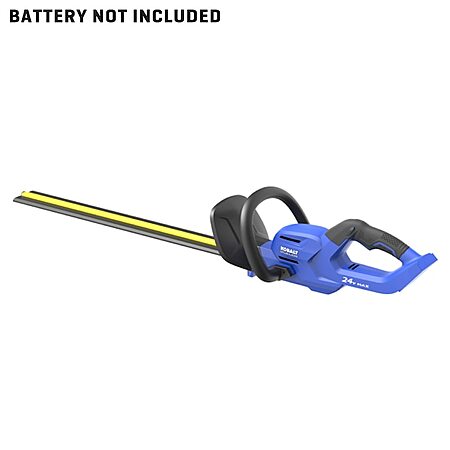 Kobalt 24-volt 24-in Battery Hedge Trimmer Plus One Free Tool $79