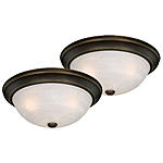 Flush Mount Ceiling Light 2 Pack - as low as $9.99 Menards B&amp;M and Online