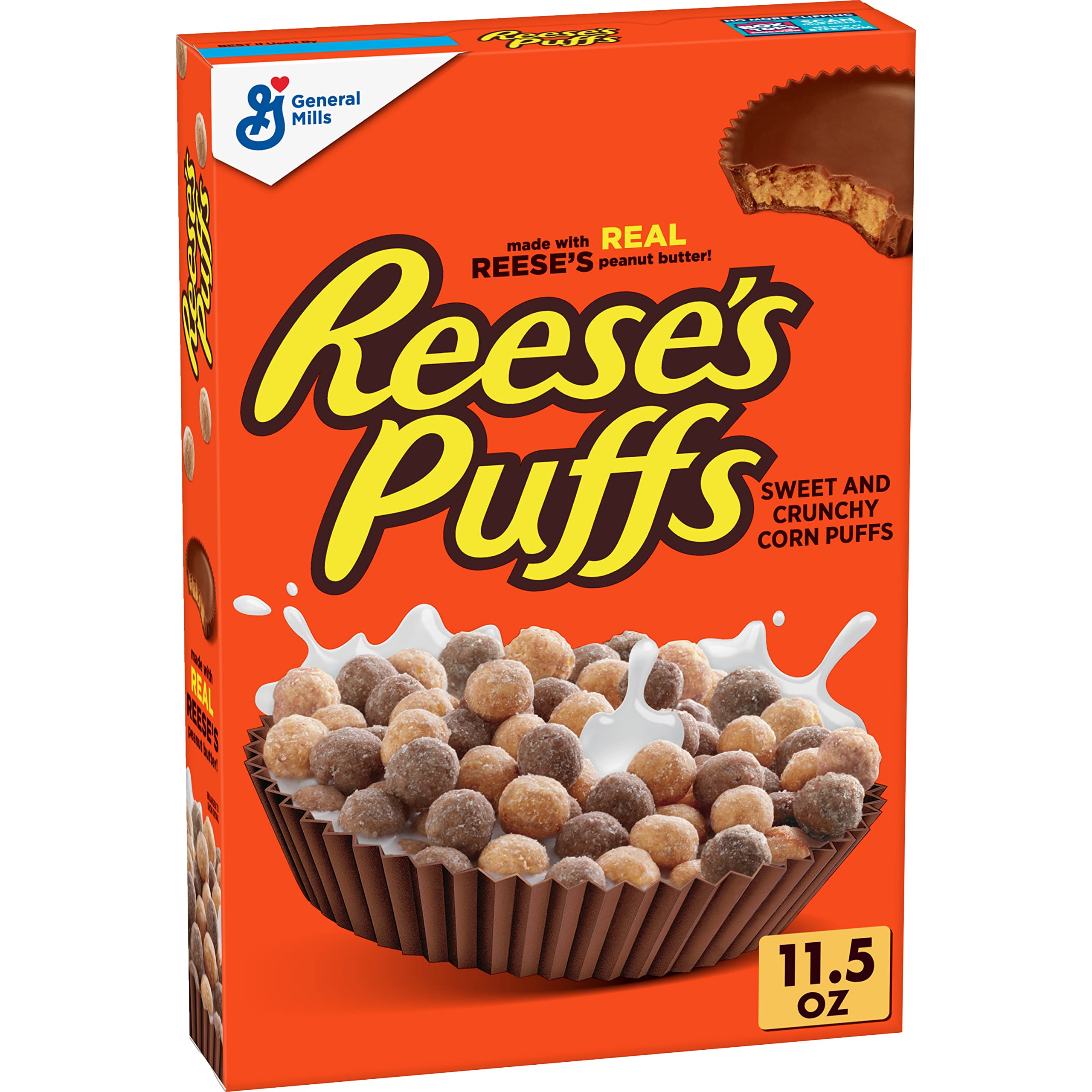 Reese's Puffs Cereal 11.5 oz $2.46 at Amazon