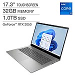 HP ENVY 17.3&quot; Touchscreen Laptop - 13th Gen Intel Core i7-1355U - GeForce RTX 3050  - 1080p - Windows 11 - Costcoo