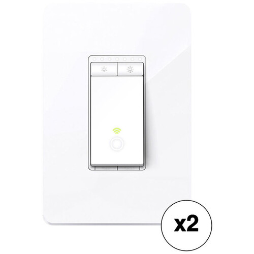 2 Pack - TP-Link HS220 Smart Wi-Fi Light Switch with Dimmer - $29.98 after 35% off (add to cart coupon)