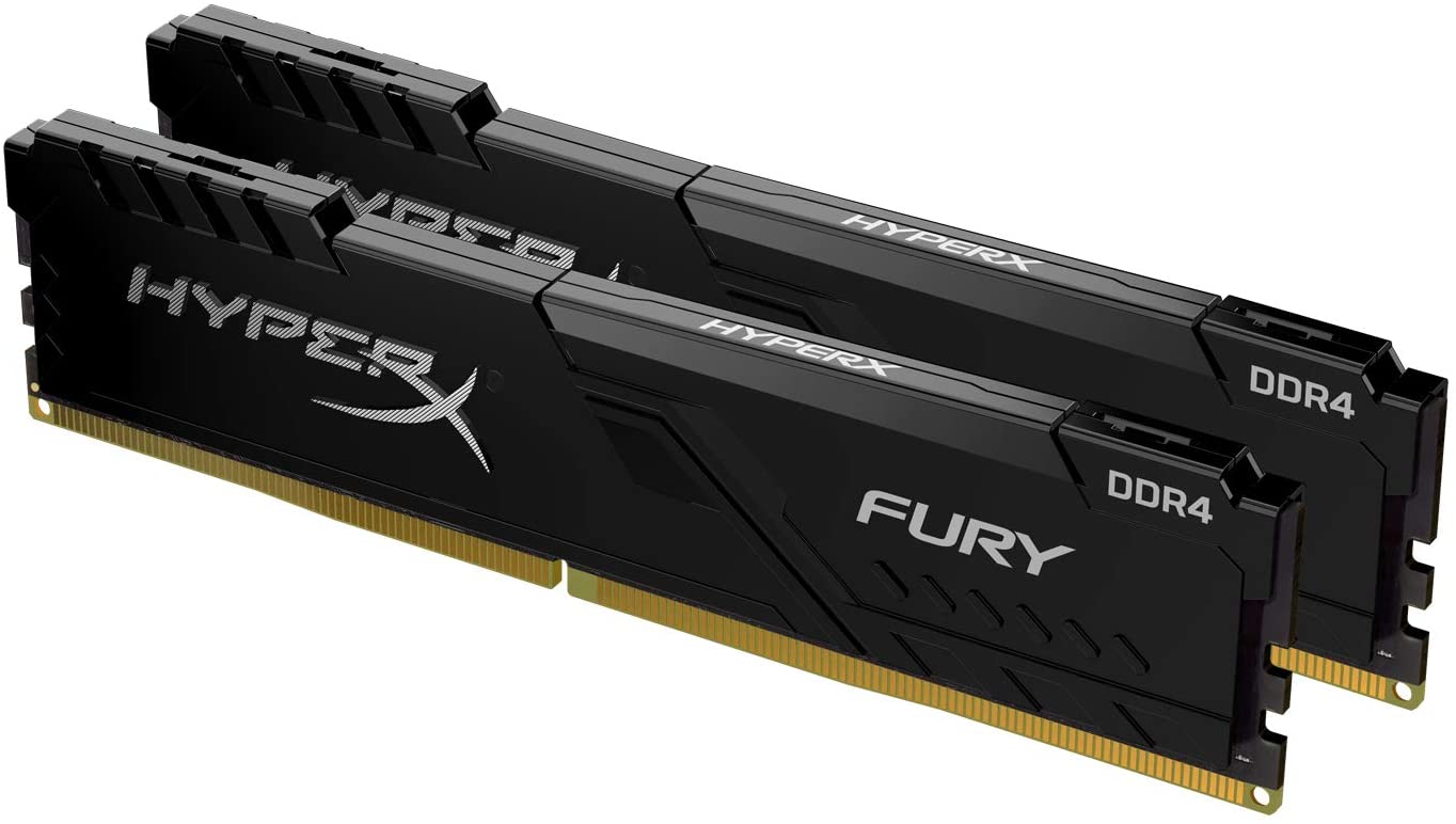 Kingston HyperX Fury (Black) 32GB Kit DDR4 2666MHz (2 x 16GB Modules) $120.99