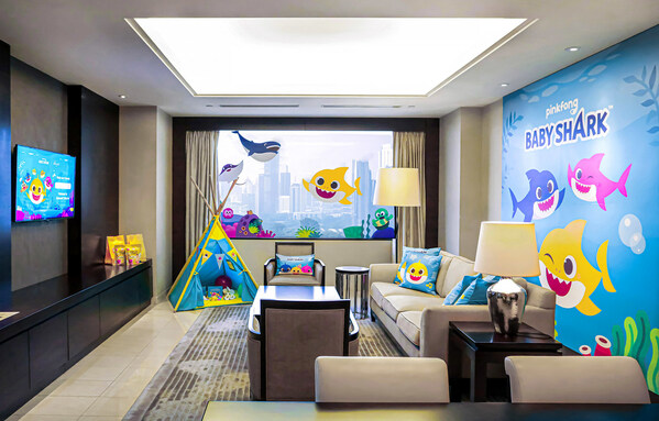 [Jakarta Indonesia] Baby Shark Themed Stay & Dine with Merch & Perks $233 (Travel Through January 14, 2024)