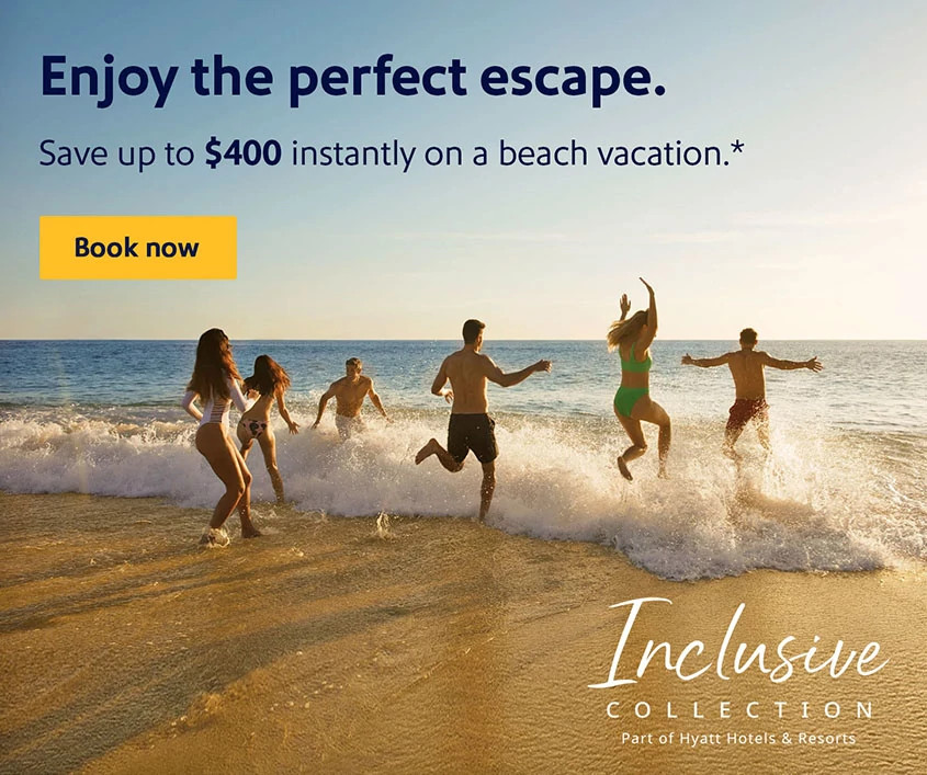 Southwest Vacations Up to $400 Instant Credit Select All-Inclusive Beach Vacations (Flight & Hotel) Book by February 29, 2024