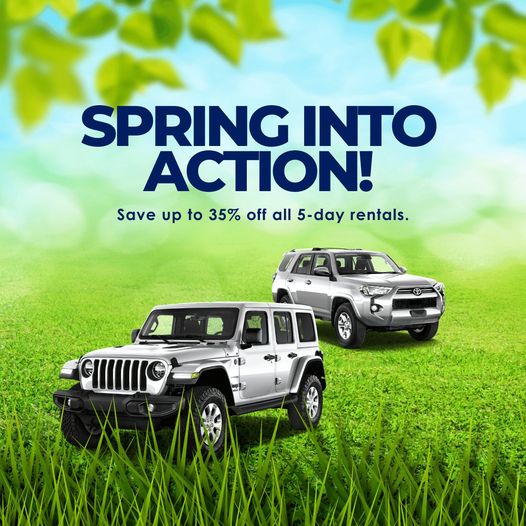 Fox Rent A Car Spring Rentals Up To 35% All Car Classes for 5+ Days - Book by February 25, 2024