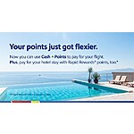 [Travel News] Southwest Airlines Rapid Rewards Members May Now Use Combo of Points &amp; Payment