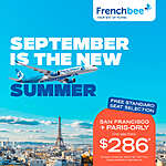 French Bee Airlines Free Standard Seat Selection on Light, Light Plus or Smart Fares - Book by August 31, 2025