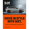 [Chase Offer] Sixt Rent THE Car 15% Credit on $500+ Spend YMMV **Add Offer** Use by November 30, 2025