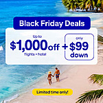 JetBlue Vacations Cyber Week Savings (Flight &amp; Hotel or Flight &amp; Cruise) - Book by December 5, 2025