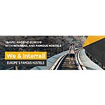Europe's Famous Hostels - 10% Off on Advance Bookings for Interrail and Eurail Pass Holders