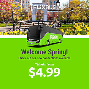 FlixBus: Convenient and affordable bus travel in the US from $4.99