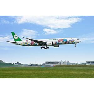 EVA Air San Francisco to Asia Discounted Promo Code (Ex: RT SFO-Taipei $  858 On Possible Hello Kitty Jet) - Book by May 15, 2024