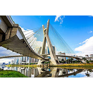 RT Seattle to Sao Paulo Brazil $499 Airfares on United, American or Delta Air Lines BE (Travel Late August - November 2025)