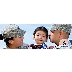 SeaWorld Parks Waves of Honor Single-Day Admission for US Military & Retirees w/ Verification (Plus Up to 3 Guests) *Must Register* by May 11, 2025