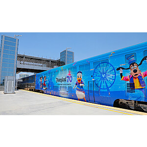 Amtrak Pacific Surfliner Disneyland - 20% Off Train Fares; Free Shuttle To The Parks and More