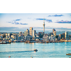 RT Boston to Auckland New Zealand $896 Airfares on Delta Air Lines BE with 1 Free Checked Bag (Travel December - March 2025)