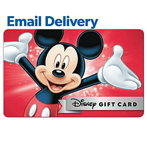 Sam's Club Members:  Disney $200 Email Delivery Gift Card for $180 **Starts Nov 7, 2025**