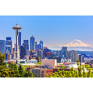 Round Trip Salt Lake City - Seattle or Vice Versa $97 Nonstop Airfares on Alaska Airlines BE (Spring Travel March - May 2026)