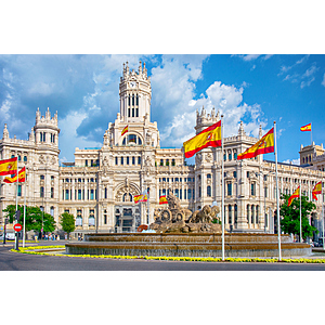 Round Trip Washington DC to Madrid Spain $381 Airfares on American Airlines BE (Travel October - April 2027)