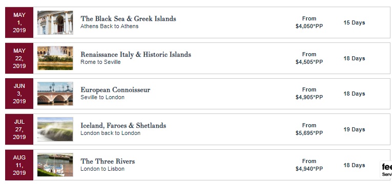 Small-Ship Cruise Voyages To Antiquity Fall Promotion - Save $2000+ and Free Airfare*