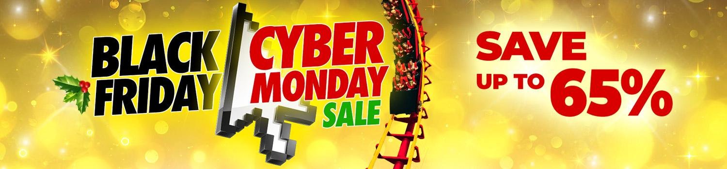 Six Flags Magic Mountain Black Friday / Cyber Monday Deal - Season Pass for Unlimited Admission to All Six Flags Plus Other Bonuses for $93