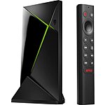 NVIDIA - SHIELD Android TV Pro - 16GB - 4K HDR Streaming Media Player with Google Assistant and GeForce NOW - Black $179.99