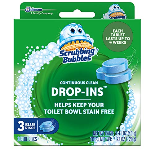 Scrubbing Bubbles Continuous Clean Drop-Ins Toilet Cleaner Tablets $3.88 for a 3 Pack