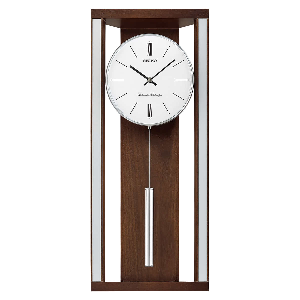 Seiko Wall Clock with Pendulum and Dual Chimes - $69.97 (YMMV, in store only)