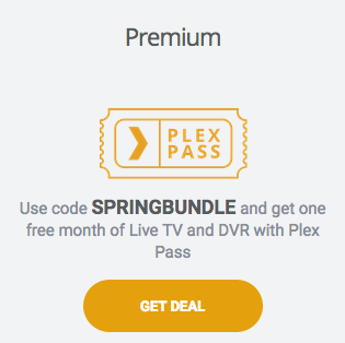 Free Month of Plex Pass w/ Promo Code