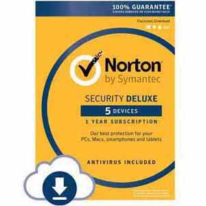 Norton 360 Deluxe (5 Devices) - $19.99 AC/360 Premium (10 devices) $29.99 AC/Security Deluxe (5 Devices) - $14.99 AC/Security Premium (10 devices) - $24.99 AC - Download @ Fry's