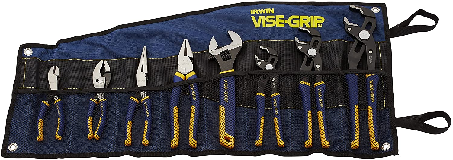 IRWIN VISE-GRIP GrooveLock Pliers Set, 8-Piece (2...