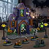 Disney Pre-Lit Animated Halloween Village including 11 beloved characters, LED light and music $57.58