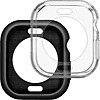 Bumper Cases for Apple Watch 46mm (2-Pack) - Black/Clear for $4.99
