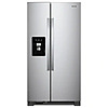24.6 cu. ft. Side by Side Refrigerator in Fingerprint Resistant Stainless Finish for $899.00 @ HomeDepot