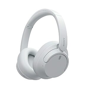 Sony WH-CH720N Noise Canceling Wireless Headphones Bluetooth Over The Ear Headset with Microphone, White for $88.00