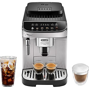 Delonghi Magnifica Evo Automatic Espresso & Coffee Machine (Certified Refurbished with 2 yr warranty) for $319.96 at BuyDig via eBay