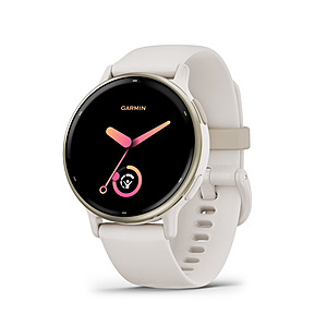 Garmin Vivoactive 5 GPS Smartwatch (Ivory, Black) for $129.00 + Free Shipping for Plus members
